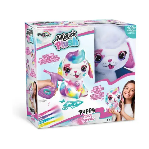 Airbrush Plush Doggie