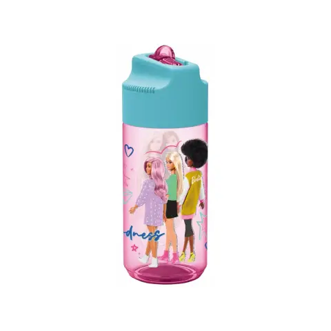 Barbie Small Water Bottle Ecozen With Spout 430 Ml