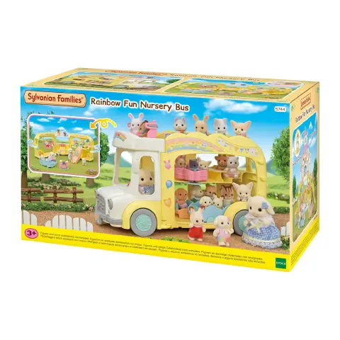 Rainbow Bus Sylvanian Families