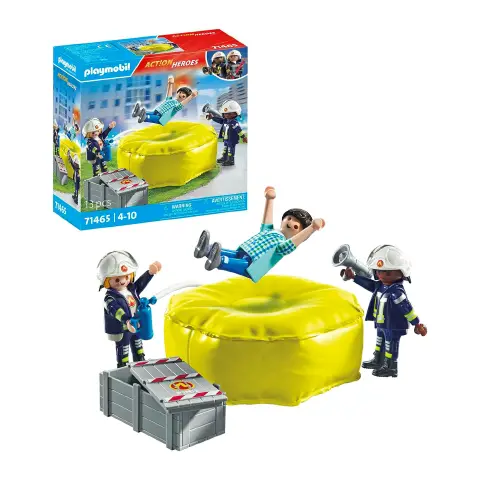 Playmobil Action Heroes Firefighter Rescue Mattress 71465