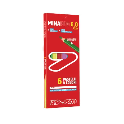 Minapro 6.0 Crayons - Box 6 Pcs.