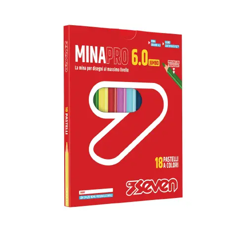 Minapro 6.0 Crayons - 18 Pcs Box