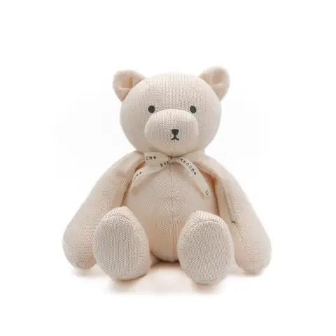 Pink Bamboom Knitted Bear Carillon