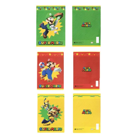 Supermario Maxi Notebook Ruled A