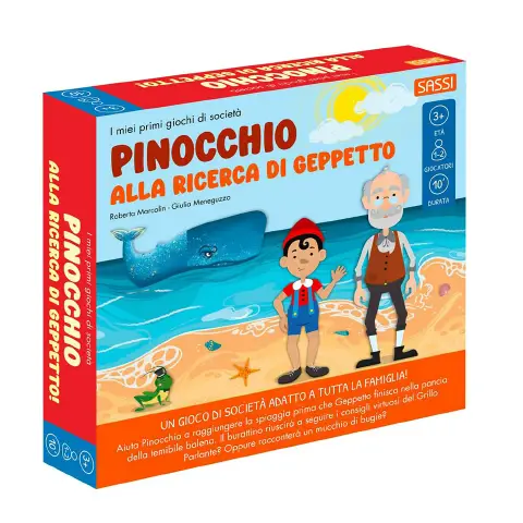 I Miei Primi Giochi Di Società Pinocchio Alla Ricerca Di Geppetto