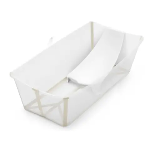 Flexibath Xl Bath Tub Sandy Beige With Newborn Included