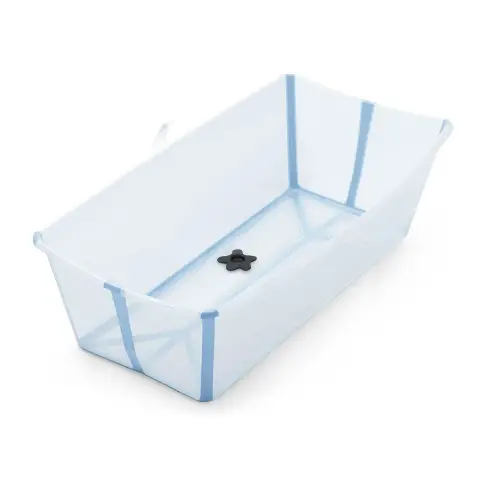 Flexibath Tub Xl Ocean Blue with Temperature-Sensitive Cap