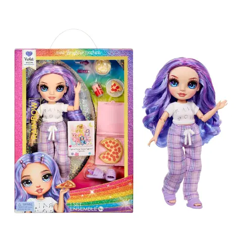 Junior High PJ Party Fashion Doll - Violet (Purple)