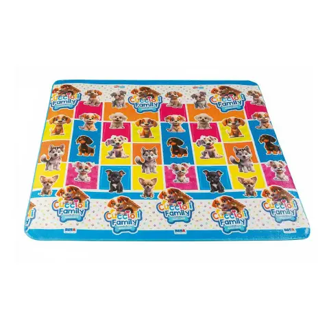 Playmat Carpet 180x150x1 Puppies Family