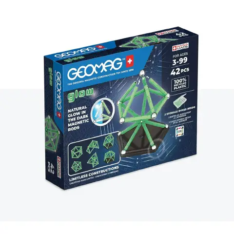 Geomag Glow Recycled 42 Pieces