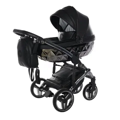 Junama Diamond Hand Craft V3 3-in-1 Black Silver Frame