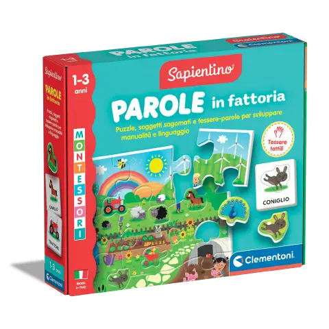Sapientino Montessori - Words On The Farm