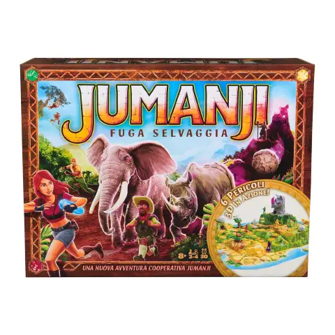 Editrice Giochi Jumanji Wild Escape - Board Game