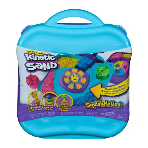 Kinetic Sand Playset Squish Motion