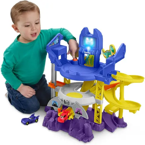 Fisher Price Batcave Launches And Darts