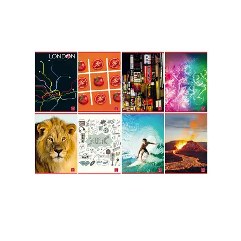 Children's Maxi Notebook Assorted Fantasies: 80g, Q-rowing for Elementary School