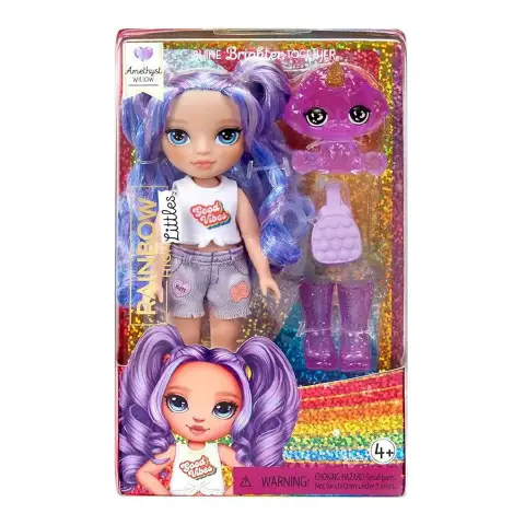 Rainbow High Littles Dolls - Amethyst Purple