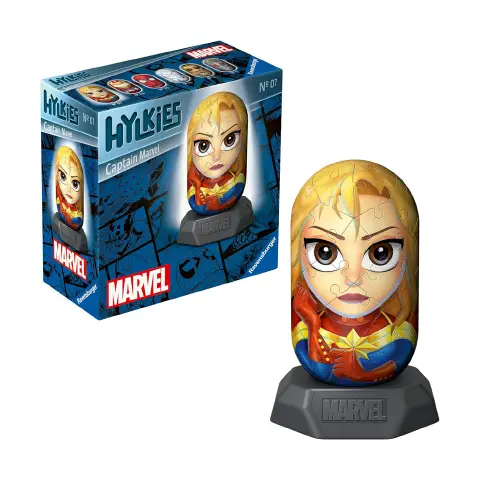 Hylkies 3D Puzzle 54 Pezzi: Marvel Captain Marvel