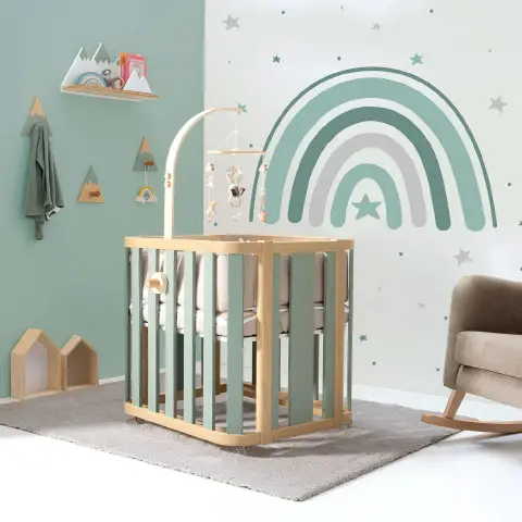 Alondra Cradle-bed-scrib Crea Plus Three