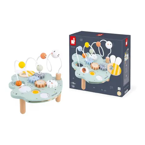 Janod - Sweet Cocoon Multi-Activity Leaf - Multisensory