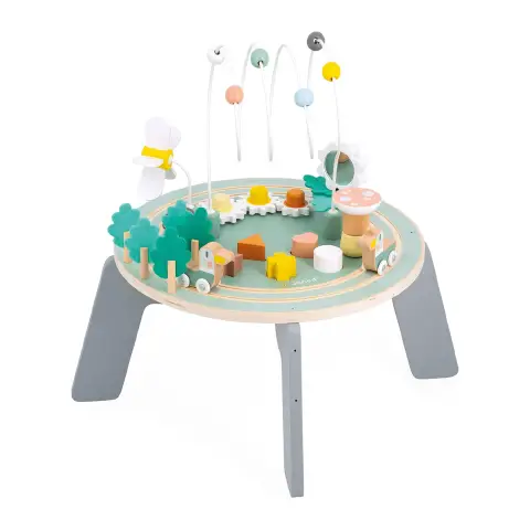 Janod - Multi-Activity Table the Wooden Garden Sweet Cocoon