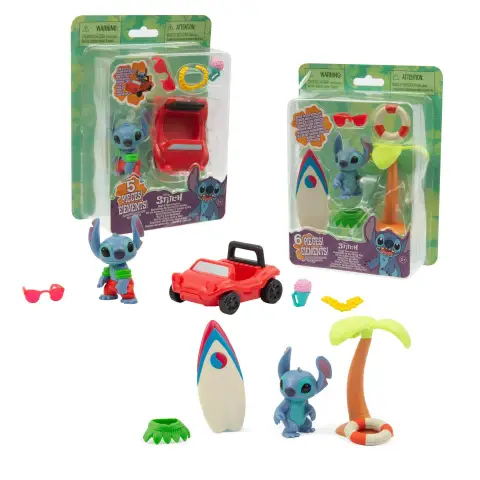 Playset Stitch Surf o Auto con Accessori