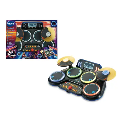 VTech Kidi DJ Drums, Electronic Drum Kit for Kids