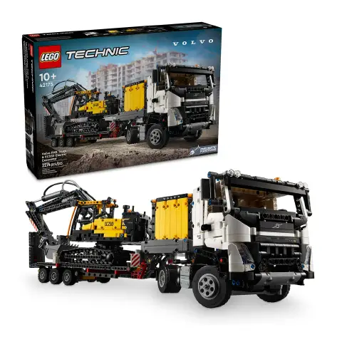 Lego Technic - Volvo FMX Truck and EC230 Electric Excavator 42175