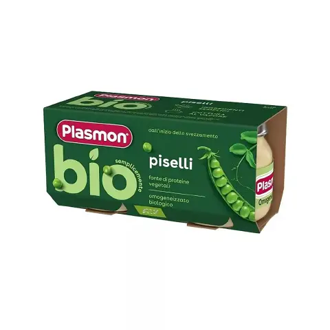Plasmon Homogenized - Bio Peas 2x80 Gr