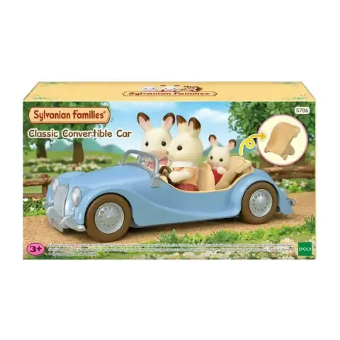 Blue Convertible Car Sylvanian Families