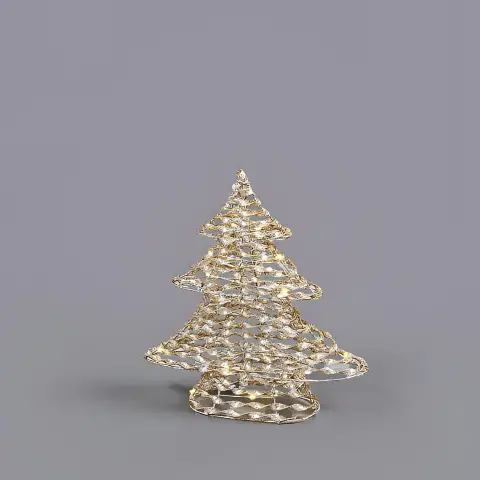 Led Stripes Tree H 30 Cm