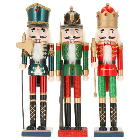 Nutcracker figurine 3 assortments