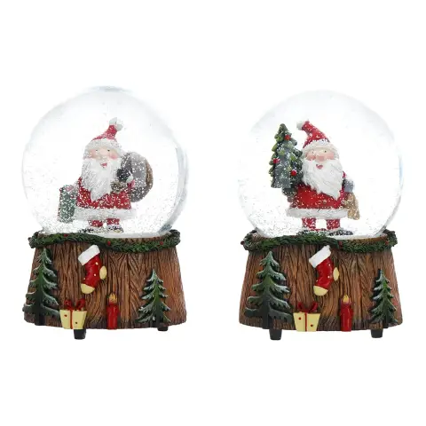 Christmas Snowball With Santa Claus Assorted