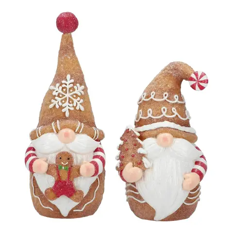 Assorted Christmas Gingerbread Gnomes