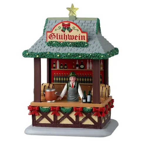 Gluhwein Wine Kiosk Booth
