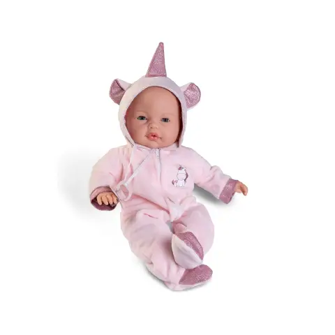 Lagrimitas Doll With Unicorn Bodysuit