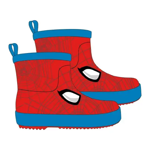 Stivali Da Pioggia in Gomma Spiderman Taglia 25