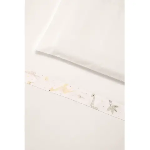 Evolution Crib Sheet Set 3 Pieces Giraffe White
