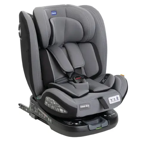 Seggiolino Auto Unico Evo 360° I-size Grey Black