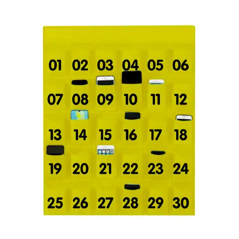 Organizer Appendibile 30 Tasche Portacellulari