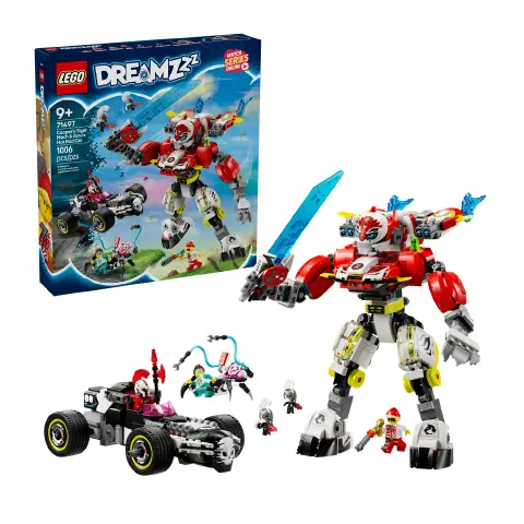 Lego Dreamzzz - Mech Tigre di Cooper e Bolide di Zero 71497