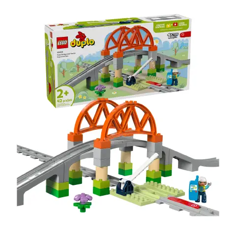 Lego Duplo - Pack di Espansione Ponte e Binari Ferroviari 10426