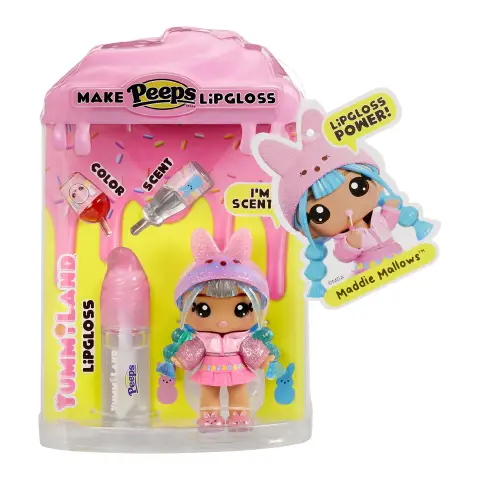 Yummiland Lipgloss Doll - Maddie Mallows Pink