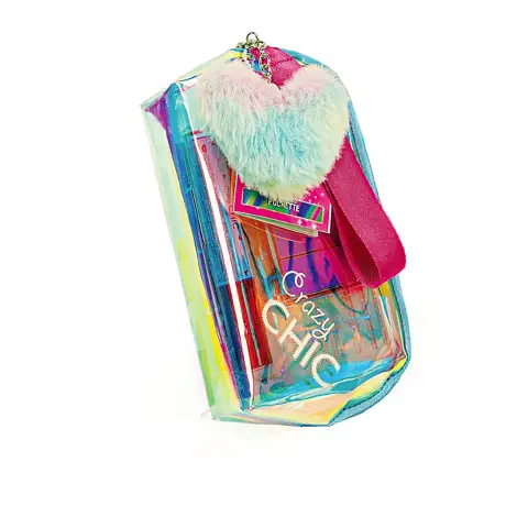 Crazy Chic Pochette Con Trucchi E Charm Cuore