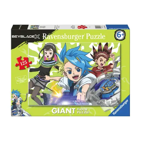 Puzzle Beyblade 125 Pezzi Giant | Puzzle Pavimento per Bambini