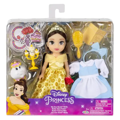 Disney Princess Bambole 15Cm Con Accessori - Belle