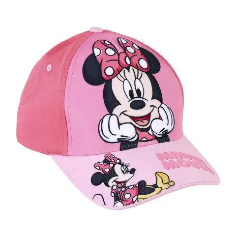 Minnie Cappello Con Visiera Rosa