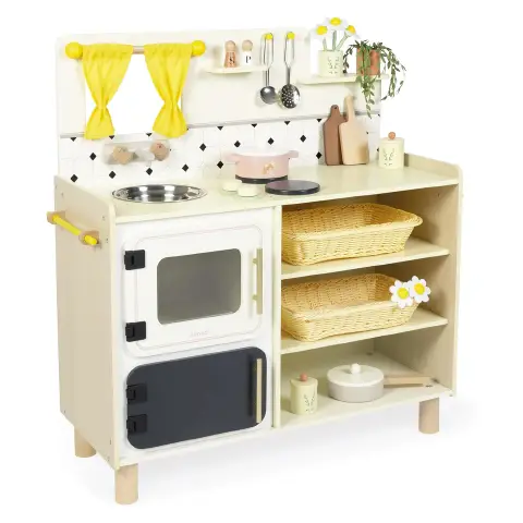 Grande Cucina Per Bambini Accessoriata In Legno