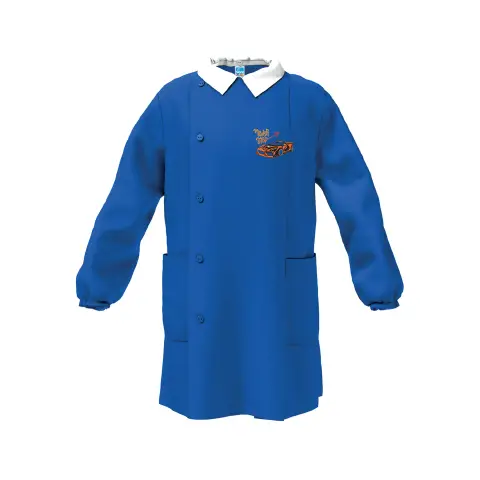 Grembiule Bambino Scuola Auto Corsa Blu 13 Anni