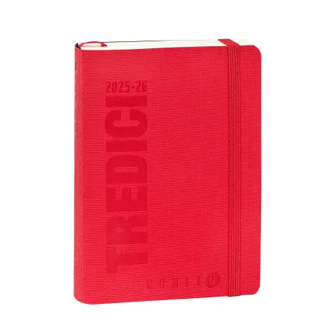 Comix U Yourself Agenda 13 Mesi Day Mini Red Tx